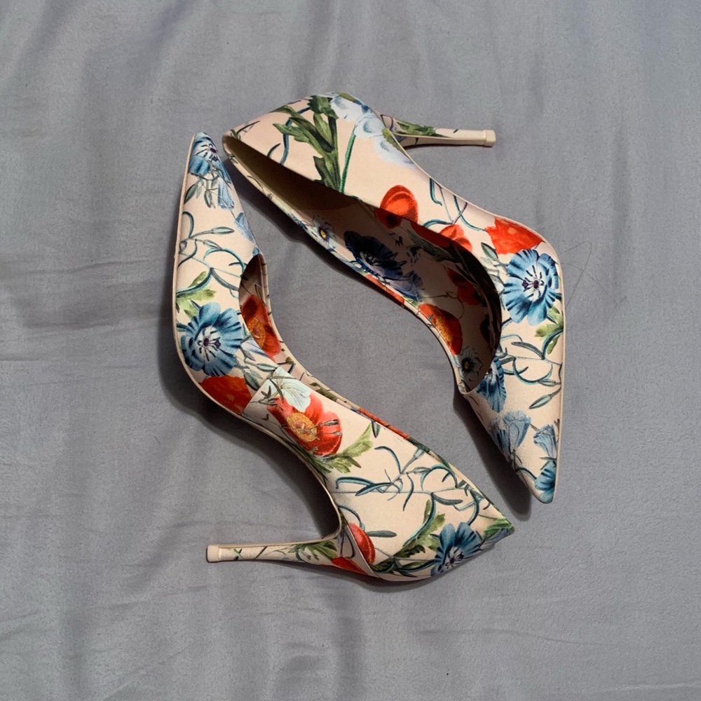 ALDO FLORAL HEELS 🌸 PRICE DROP!